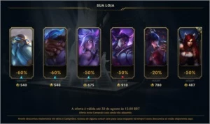 🔥 Conta Platina 3 / lv 700 / desde de 2015🔥 - League of Legends LOL