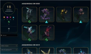 🔥 Conta Platina 3 / lv 700 / desde de 2015🔥 - League of Legends LOL