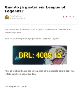 🔥 Conta Platina 3 / lv 700 / desde de 2015🔥 - League of Legends LOL
