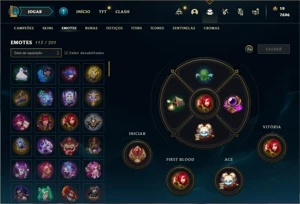 Conta ouro 4 com 155 Champs e 148 Skins (4 Ultimates) - League of Legends LOL