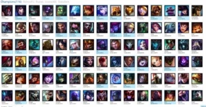 ELOSTAR: CONTA 116 CAMPEÕES - 41 SKINS - ICONES 2012 - League of Legends LOL