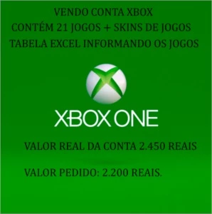 VENDO CONTA XBOX - 2 ANOS