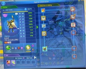 Troca ou venda de conta DMO - Digimon Masters Online