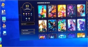 Conta lol platina 5 , ótimas skins - League of Legends