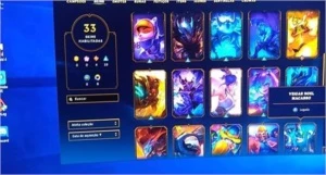 Conta lol platina 5 , ótimas skins - League of Legends