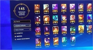Conta lol platina 5 , ótimas skins - League of Legends