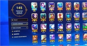 Conta lol platina 5 , ótimas skins - League of Legends