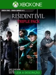 Resident Evil Triple Pack - Jogos (Mídia Digital)