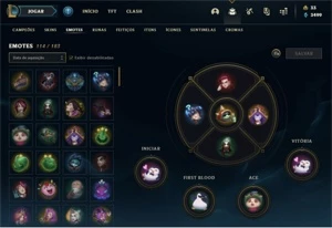 Vendo conta mono Qyiana - League of Legends LOL