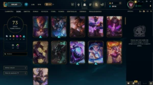 Conta LoL Platina 3 - Honra 5 - 94 campeões, 73 skins - League of Legends
