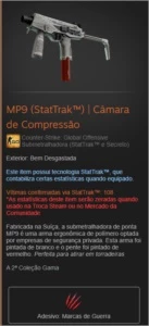MP9 (StatTrak™) | Câmara de Compressão WW - Counter Strike CS