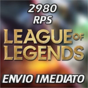 2980 Riot points - League of Legends LOL