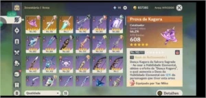 Yae miko + arma de assinatura. - Genshin Impact