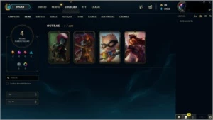conta lol level 30 - League of Legends