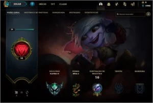 CONTA PLATINA 4 MMR ALTO - League of Legends LOL