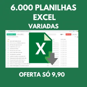 Combo +6000 Mil Planilhas editaveis ! - Outros