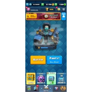 Conta Clash Royale 10 Level 10 lendárias 10k Gold e 1.2k gem