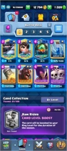 Conta Clash Royale 10 Level 10 lendárias 10k Gold e 1.2k gem