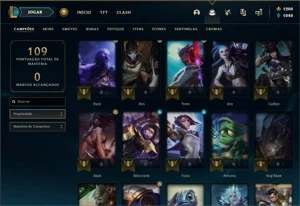 CONTA PLATINA PRA VENDER LOGO( BRINDE 1200MIL RP) - League of Legends LOL