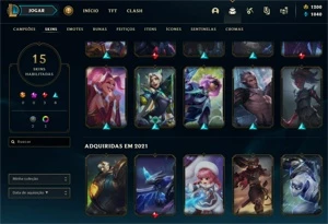 CONTA PLATINA PRA VENDER LOGO( BRINDE 1200MIL RP) - League of Legends LOL
