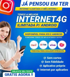 Internet Ilimitada (Vivo,Oi e Tim) - Serviços Digitais