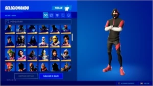 Conta Fortnite Cavaleiro Negro - Ikonic - Galaxy