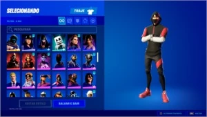 Conta Fortnite Cavaleiro Negro - Ikonic - Galaxy