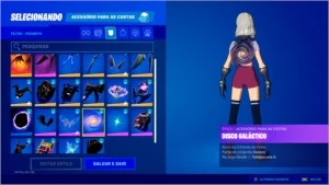 Conta Fortnite Cavaleiro Negro - Ikonic - Galaxy