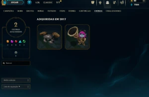 [Entrega Automática] Lol Ferro, 48 Skins, 7K Ea, Upada à Mão - League of Legends