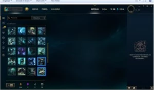 Vendo conta Lv 59 - 332 Maestrias - 82 Champ 27 Box Prata5 - League of Legends LOL