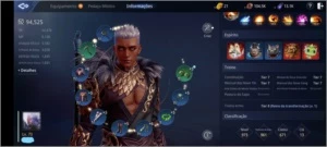 Lanceiro lvl 74 94k poder - MIR4