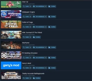 CONTA STEAM CS/RUST/R6/RAFT/GTA/ARK/NARUTO/GREENHEL/THEFORES