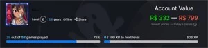CONTA STEAM CS/RUST/R6/RAFT/GTA/ARK/NARUTO/GREENHEL/THEFORES