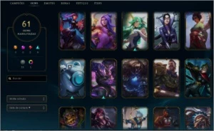 Conta Prata 3 ótima - League of Legends LOL