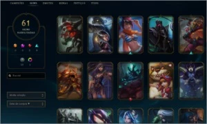 Conta Prata 3 ótima - League of Legends LOL