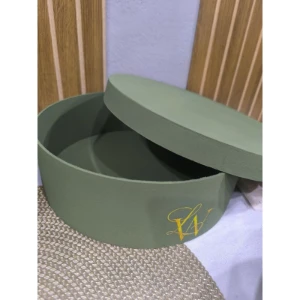 Caixa Redonda MDF Personalizada - Artesanato e Personalizados