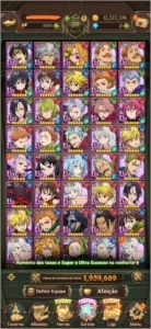 Conta global 7DS Nanatsu no Taizai - Outros
