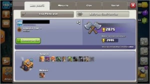 Conta Clash Of Clans CV10 Quase Full 4500 Gemas