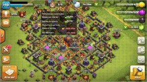 Conta Clash Of Clans CV10 Quase Full 4500 Gemas