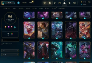 Conta Lol Full Acesso - 1693 Rp - 100+ Skins - 167 Campeões - League of Legends