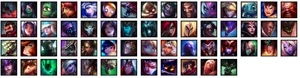 Conta PLATINA 2 soloq Nível 96 57 campeões e 17 skins - League of Legends LOL