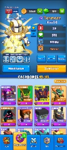 Conta TOP Hunt Royale - Outros