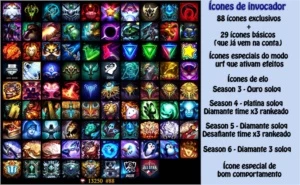 Conta LoL season 3 - League of Legends