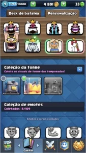 CONTA CLASH ROYALE