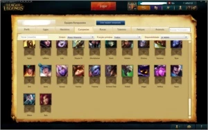 Conta League of Legends Atualmente Prata 1 70k de ip LOL