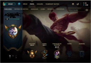 Conta Lvl 89/GOLD 3 (mmr alto)- Vários champs e skins - League of Legends LOL