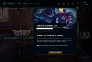 Conta platina 2 Sem email verificado 3 skins e 30 champs - League of Legends LOL