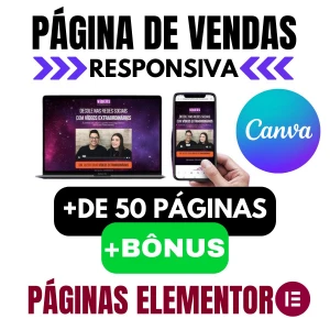 60 Páginas De Vendas Editaveis No Canva +bônus - Others