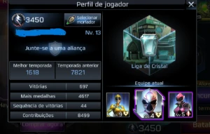:Conta Power Rangers Legacy Wars: - Outros