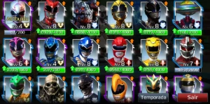 :Conta Power Rangers Legacy Wars: - Outros